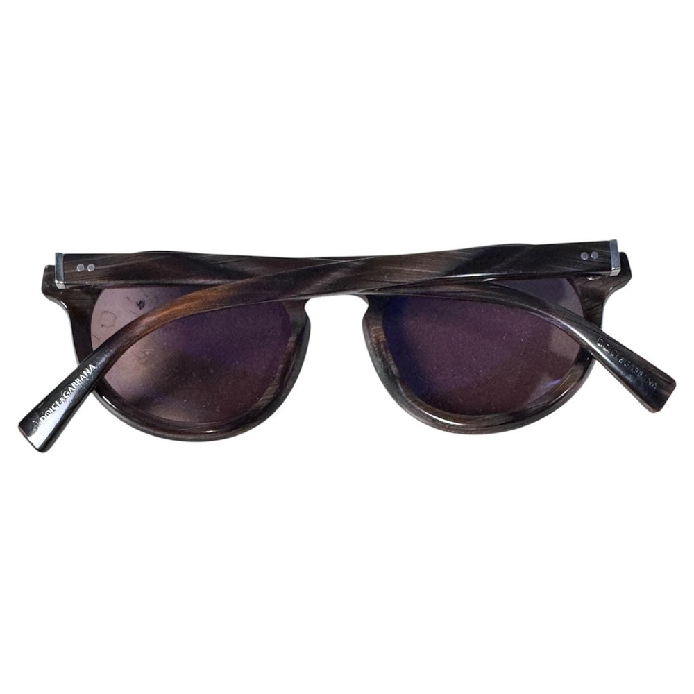 Dolce Gabbana Sunglasses Dark Tortois Shell Acetate Square Frame 13/4R 50 23 145 - Picture 3 of 5